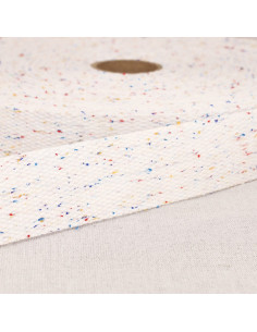 Speckled strap - White