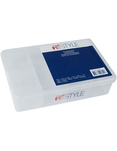 Compact storage box with 7 compartments Restyle