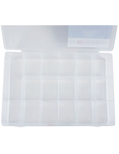 Compact storage box with 17 Restyle compartments 2