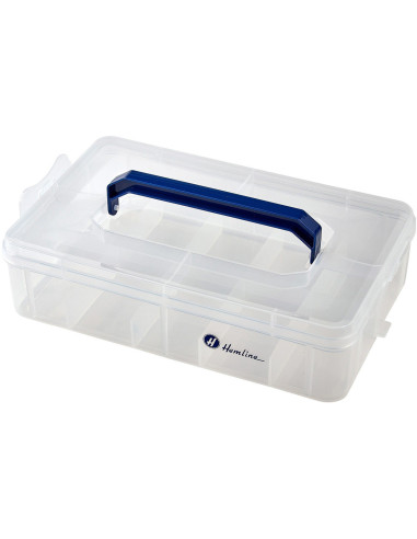 Modular and stackable storage box