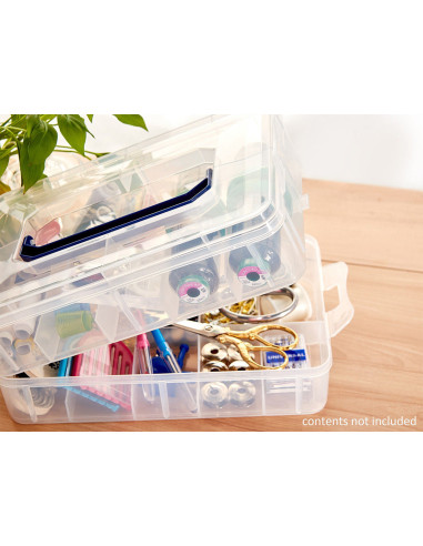 Modular and stackable storage box