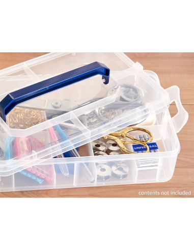 Modular and stackable storage box