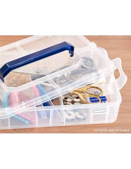 Modular and stackable storage box