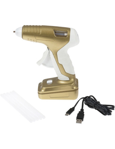 Hi-Tack rechargeable glue gun
