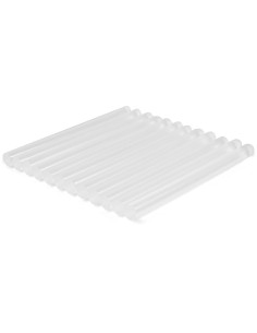 Set of 12 transparent glue sticks for Hi-Tack glue gun 2