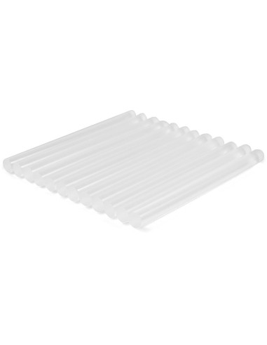Set of 12 transparent glue sticks for Hi-Tack glue gun