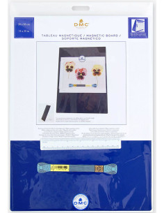 Magnetic board with retractable stand 28 x 38 cm DMC 2