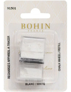 White chalk refills for Bohin marking wheel