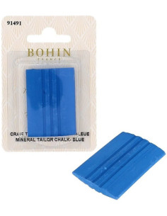 Bohin blue mineral rectangular tailor's chalk