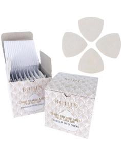 Box of 10 white triangular chalks Bohin