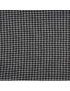 Plaid flannel fabric - Gray 2