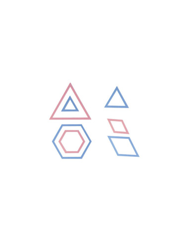 Patchwork Templates - Triangle and Hexagon