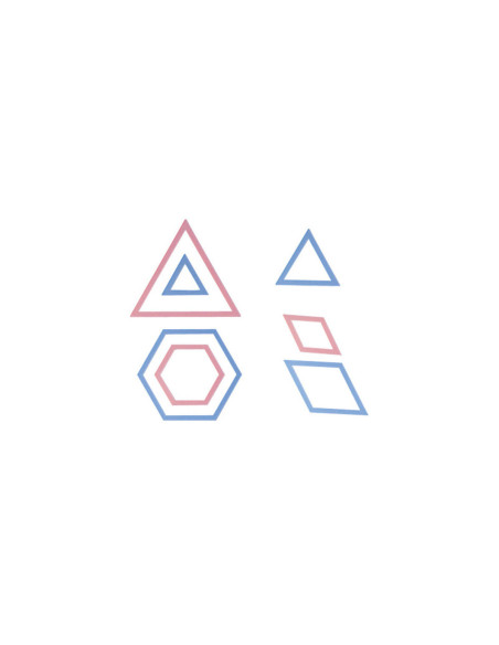 Patchwork Templates - Triangle and Hexagon