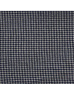 Plaid flannel fabric - Blue 2