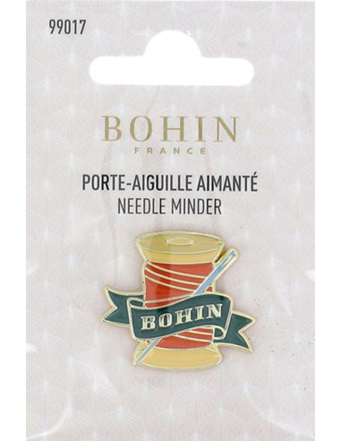 Magnetic Needle Holder Bohin - Vintage Spool of Thread
