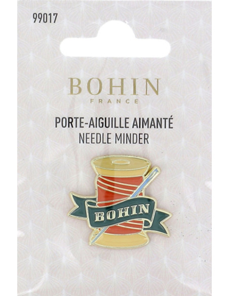Magnetic Needle Holder Bohin - Vintage Spool of Thread