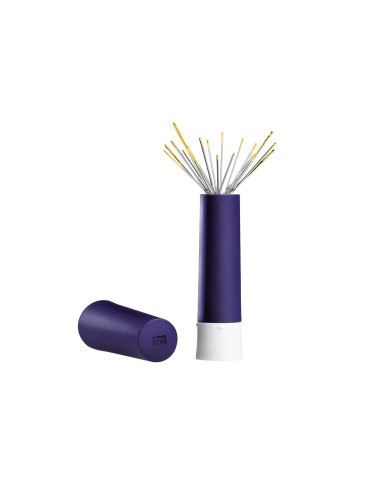 Rotating dispenser for pins and needles