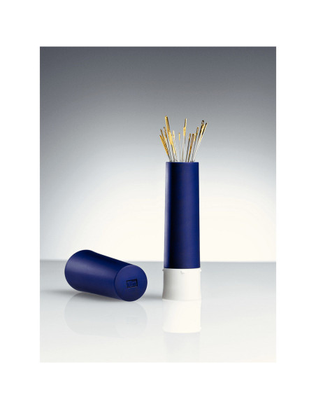 Rotating dispenser for pins and needles