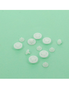 White magic buttons for Bohin shirts 2