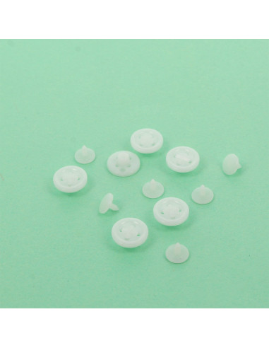 White magic buttons for Bohin shirts