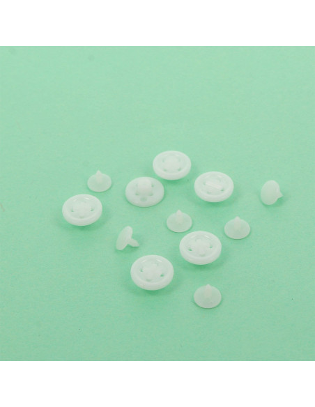 White magic buttons for Bohin shirts
