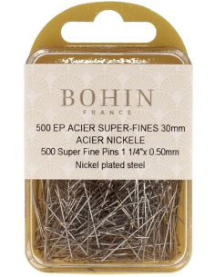Box of 500 super-fine Bohin pins 2