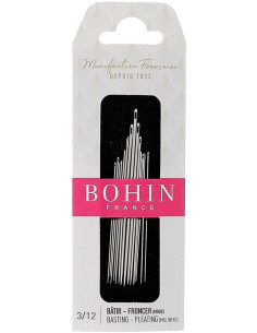 Basting and gathering needles, Bohin style