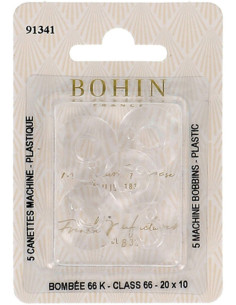 Bohin plastic bobbins for sewing machine
