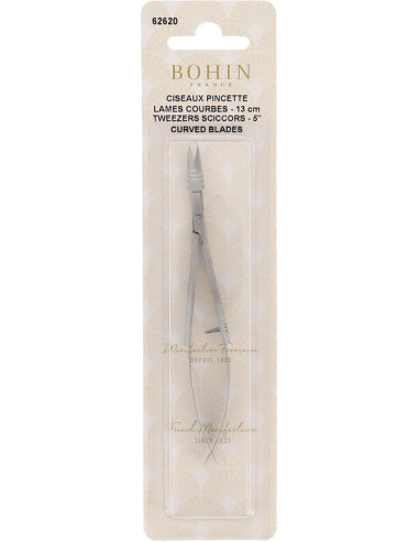 Embroidery scissors with curved blades 13 cm Bohin