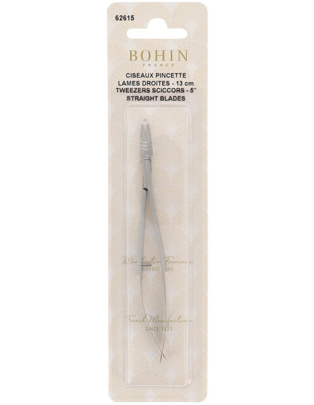 Embroidery scissors with straight blades 13 cm Bohin