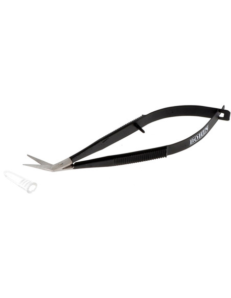 Ultra-fine right-angle embroidery scissors tweezers 11 cm Bohin