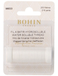 Water-soluble basting thread Bohin