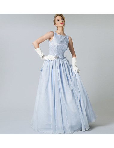 1956 Dress Pattern - Vogue 8729