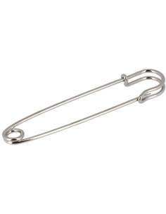 Giant kilt pin 100 mm - Silver Bohin 2