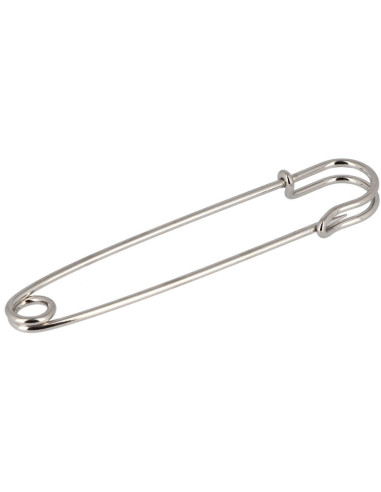 Giant kilt pin 100 mm - Silver Bohin