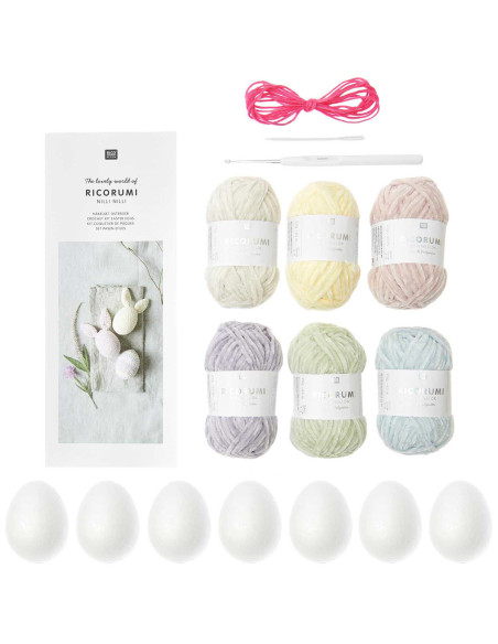 Crochet Kit - Easter Eggs