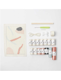 Knotting Kit - Stone Wall Hanging 2