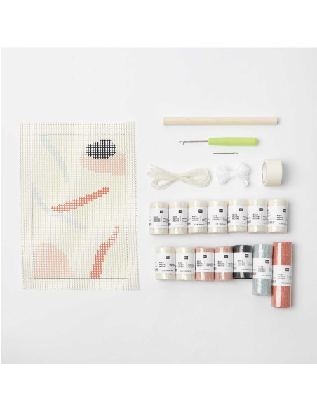 Knotting Kit - Stone Wall Hanging