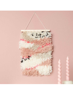Knotting Kit - Neon Landscape Wall Hanging