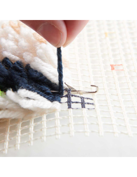 Knotting Kit - Neon Landscape Wall Hanging