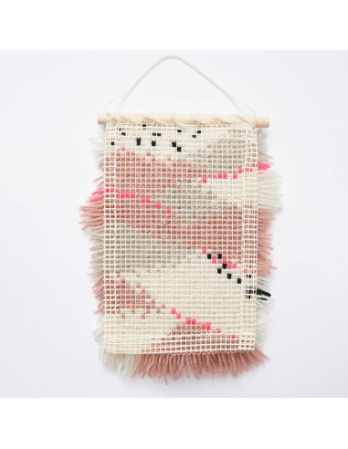 Knotting Kit - Neon Landscape Wall Hanging