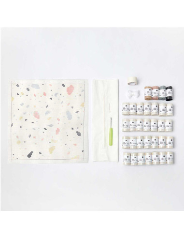 Knotting Kit - Terrazzo Cushion