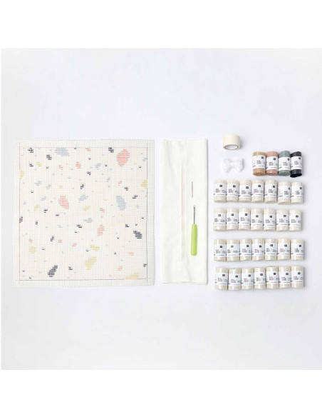 Knotting Kit - Terrazzo Cushion