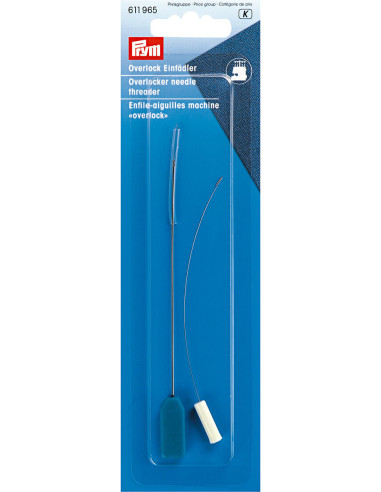 Needle threader for serger