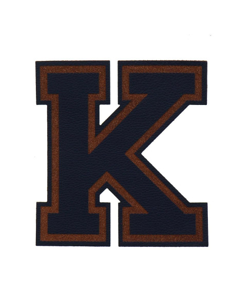 Extra fine pattern letter - K