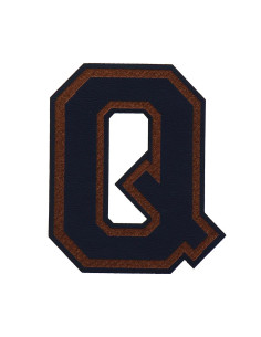 Extra fine pattern letter - Q
