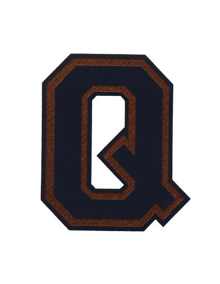 Extra fine pattern letter - Q