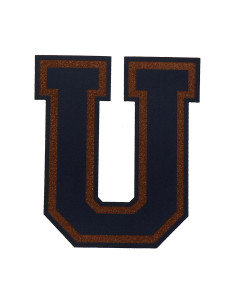 Extra fine pattern letter - U