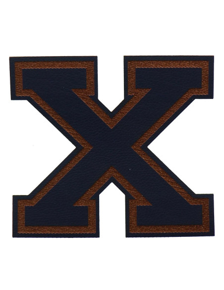 Extra fine pattern letter - X