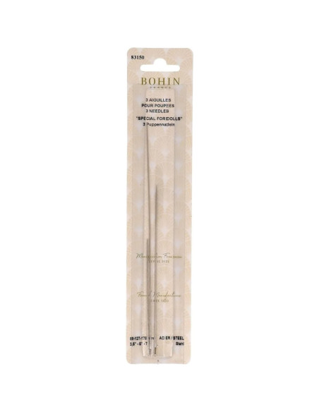 Needles for making dolls and amigurumis Bohin